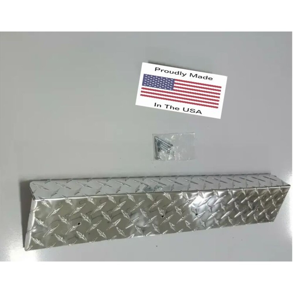 Diamond Plate Rear Bumper Cover For EZGO RXV 2008 and Up Made in USA
